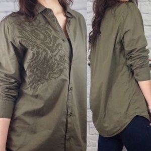 CK Oversized Light Button up down